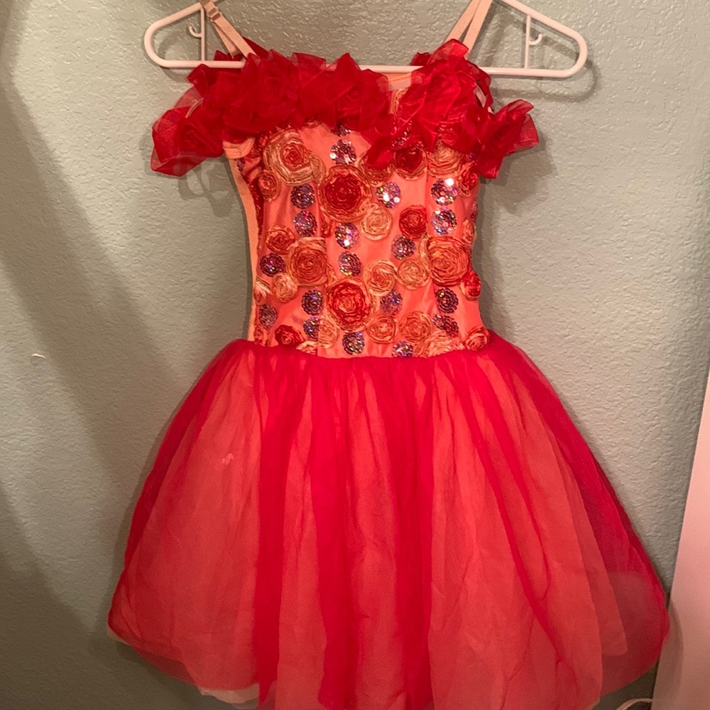 Rose dance costume